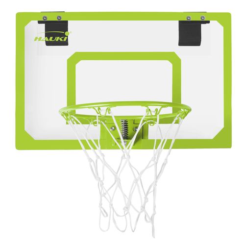 Basketbal Hoepelset Met 3 Ballen 45,5x30,5 Cm Groen Nylon En Kunststof