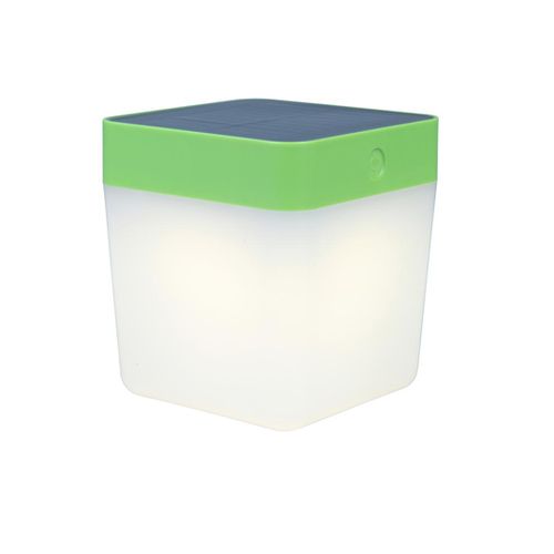 Lutec Tafellamp Solar Cube Groen 1w